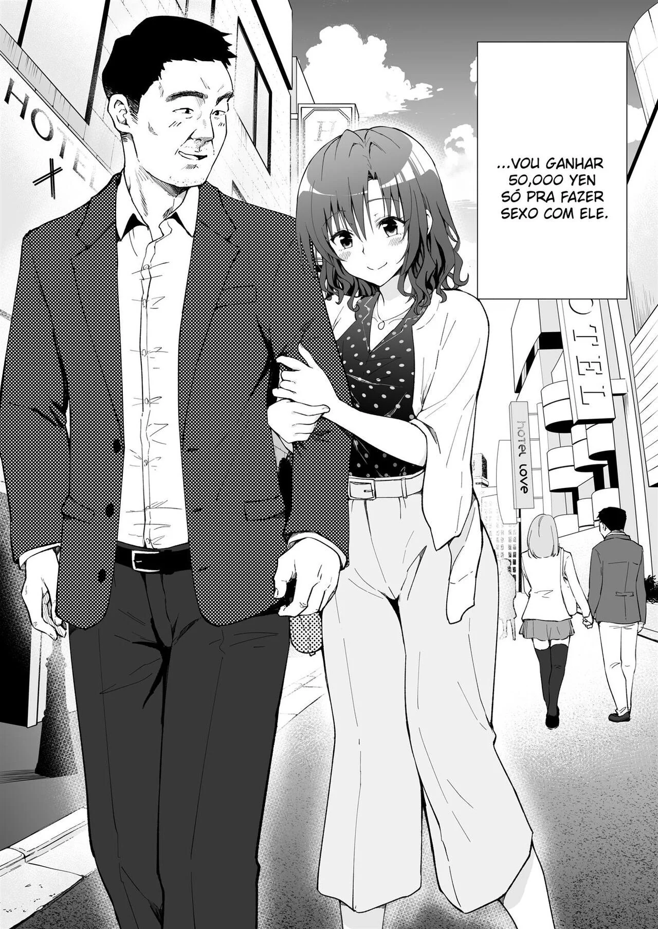 Piranha Universitária Recebendo Piroca de Velho Rico - Diário de uma Sugar Baby Novinha da Faculdade VL.1 em HQ Brasileiro