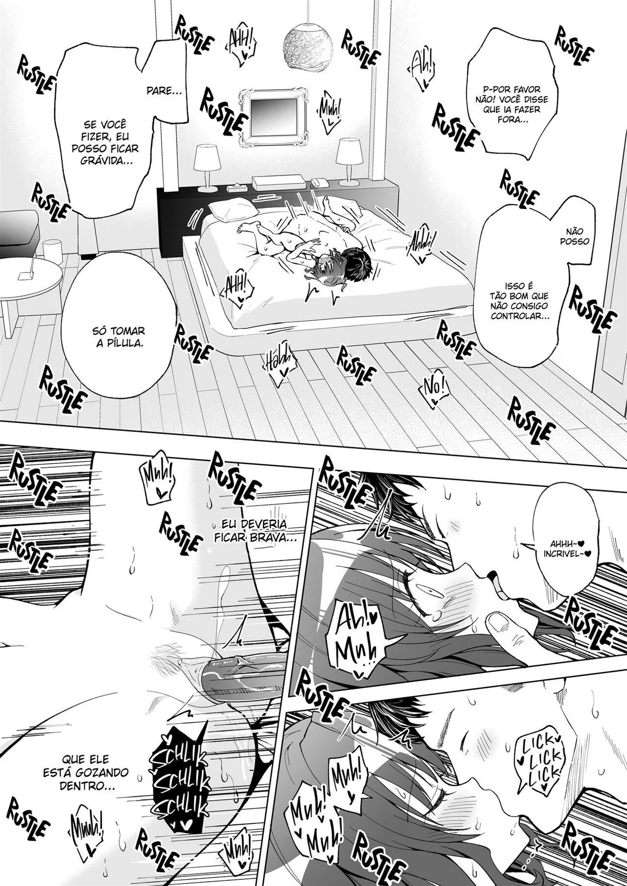 Piranha Universitária Recebendo Piroca de Velho Rico - Diário de uma Sugar Baby Novinha da Faculdade VL.1 em HQ Brasileiro