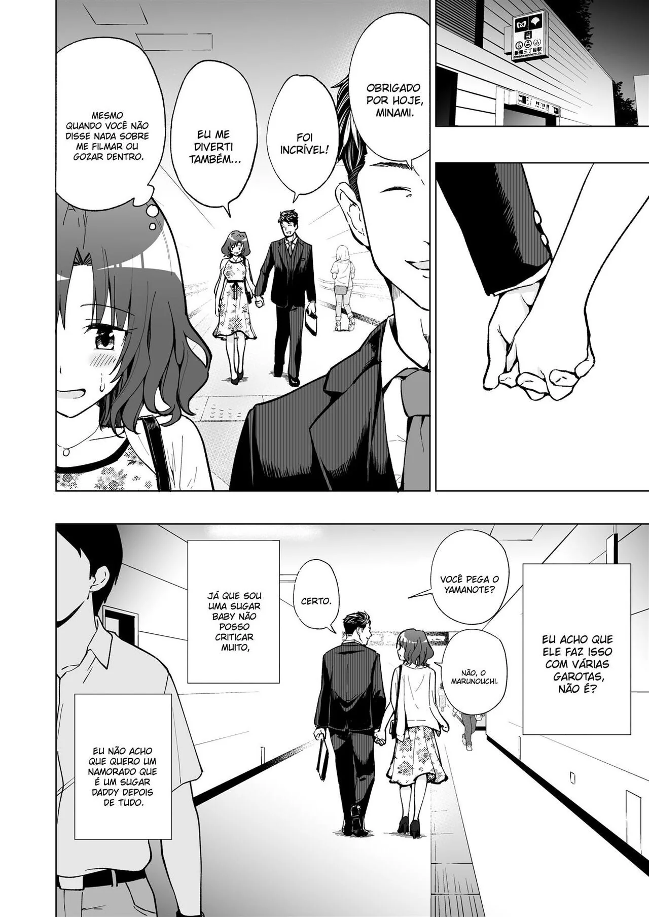 Piranha Universitária Recebendo Piroca de Velho Rico - Diário de uma Sugar Baby Novinha da Faculdade VL.1 em HQ Brasileiro