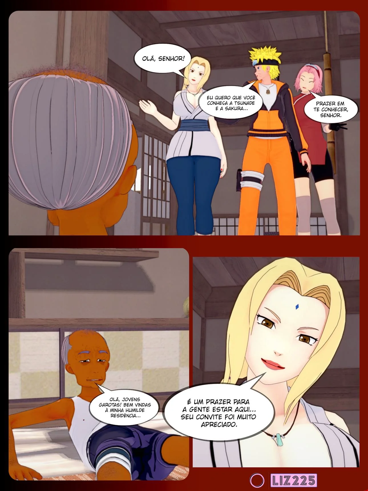 Piranhas de Konoha: Fim de Semana na Pousada da Putaria - Naruto HQ Brasileiro