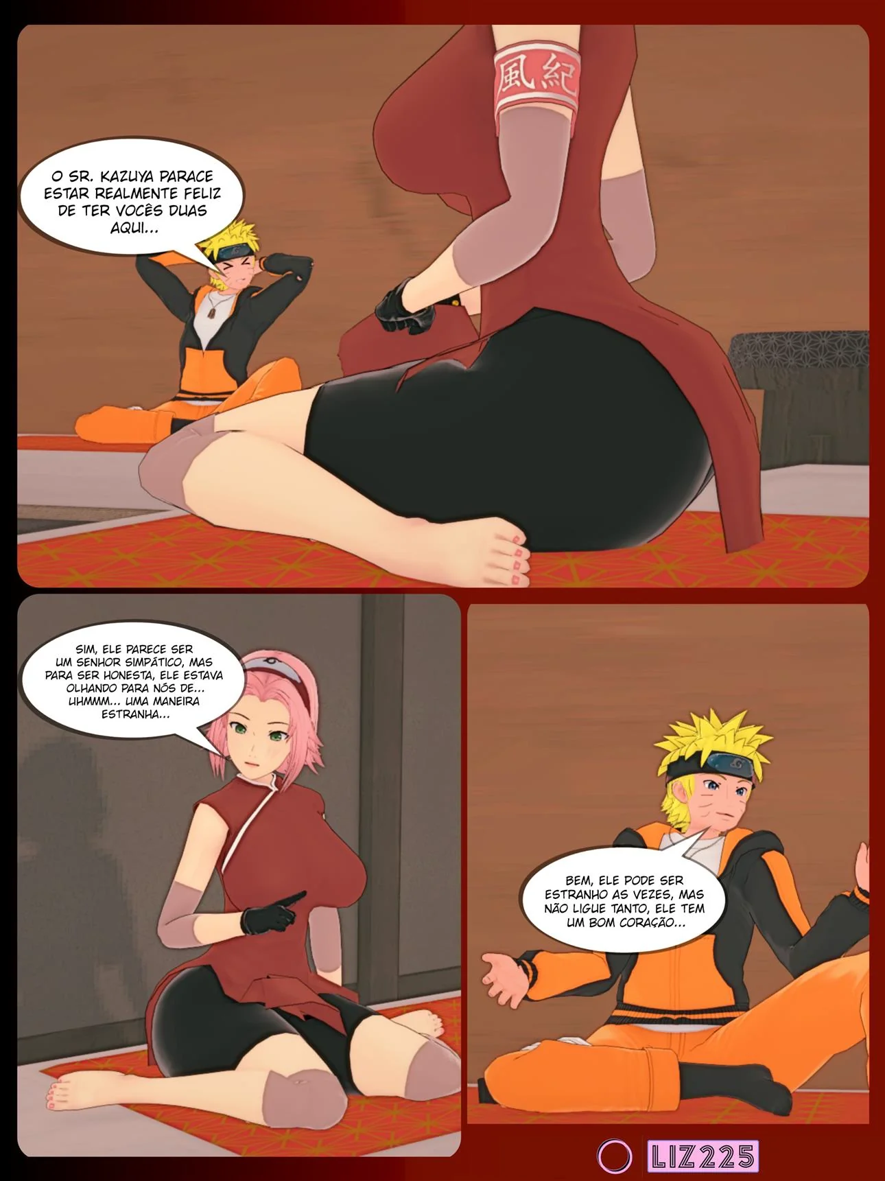 Piranhas de Konoha: Fim de Semana na Pousada da Putaria - Naruto HQ Brasileiro