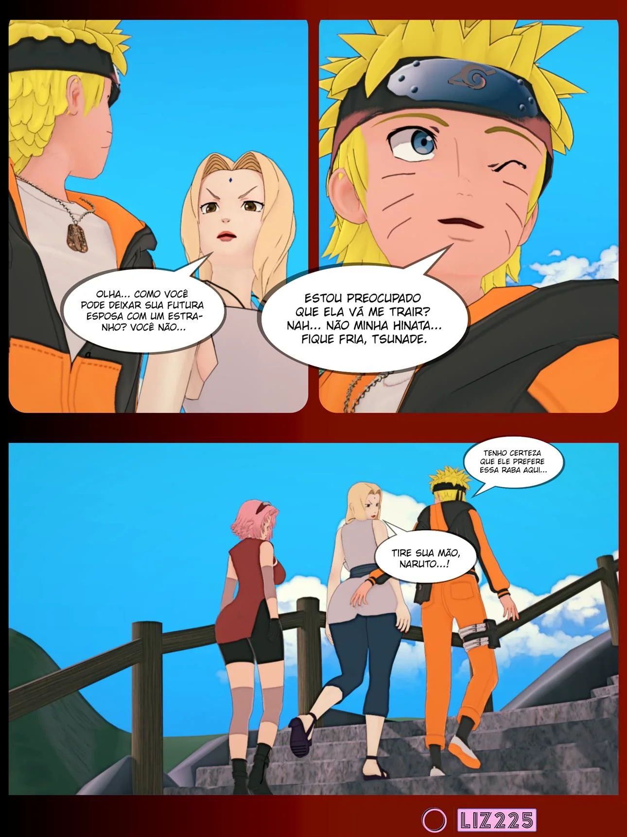 Piranhas de Konoha: Fim de Semana na Pousada da Putaria - Naruto HQ Brasileiro