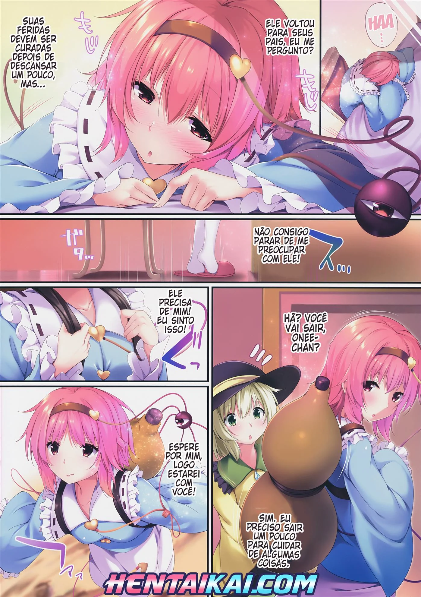 Piranhas dos Sonhos: Chupando os Peitos da Salvadora Desmaiada" em hentai HQ