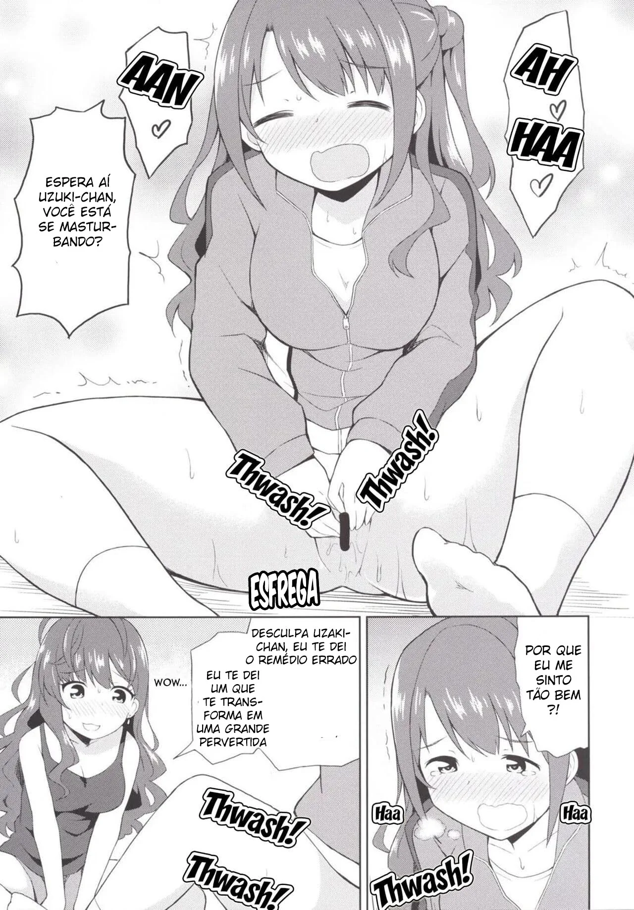 Piranhas na Viagem de Campo - Uma Poção Errada e Muitas Rolas" em HQ Brasileiro