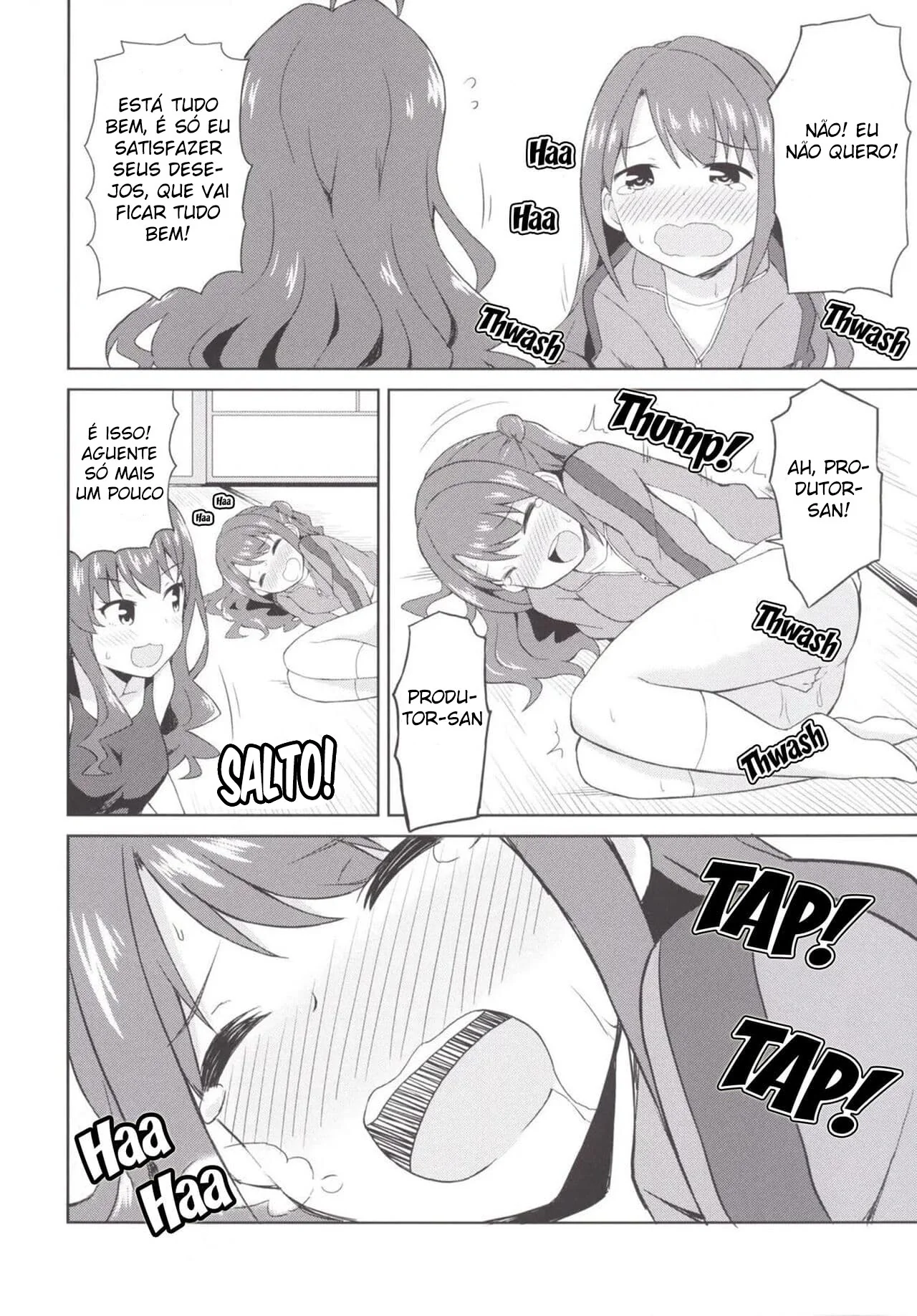 Piranhas na Viagem de Campo - Uma Poção Errada e Muitas Rolas" em HQ Brasileiro