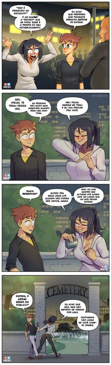 Piranhas Safadas: Beverly e Tara em Ação na HQ de Lesbicas Brasileiras Escandalosas" em HQ Brasileiro