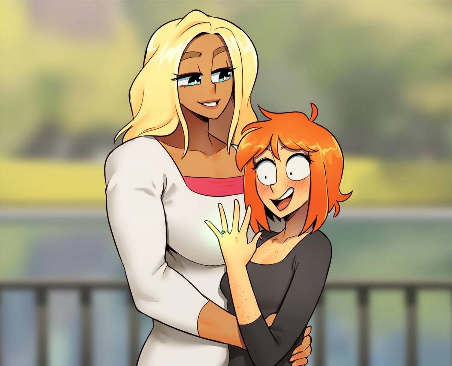 Piranhas Safadas: Beverly e Tara em Ação na HQ de Lesbicas Brasileiras Escandalosas" em HQ Brasileiro