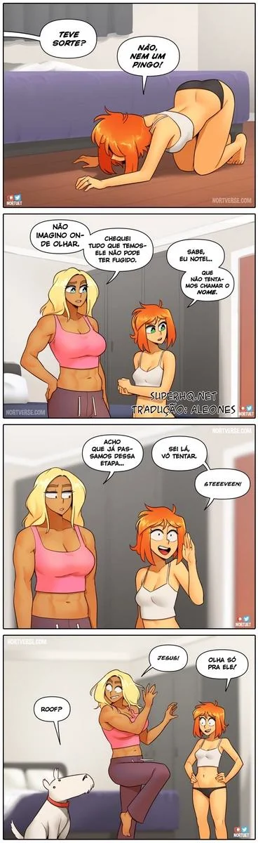 Piranhas Safadas: Beverly e Tara em Ação na HQ de Lesbicas Brasileiras Escandalosas" em HQ Brasileiro