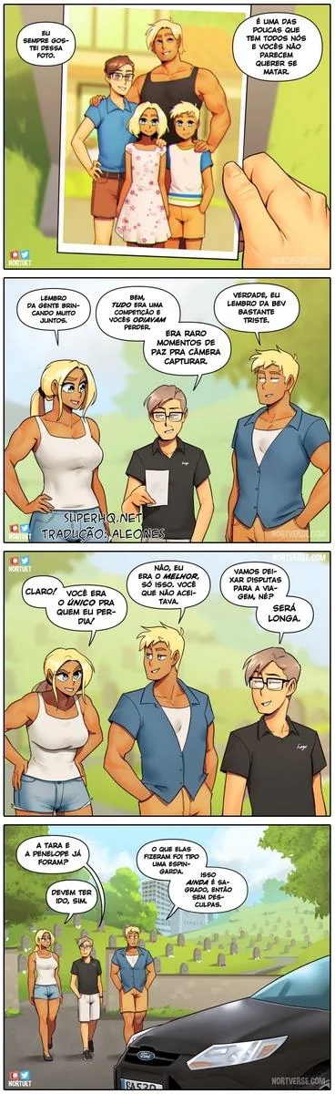 Piranhas Safadas: Beverly e Tara em Ação na HQ de Lesbicas Brasileiras Escandalosas" em HQ Brasileiro