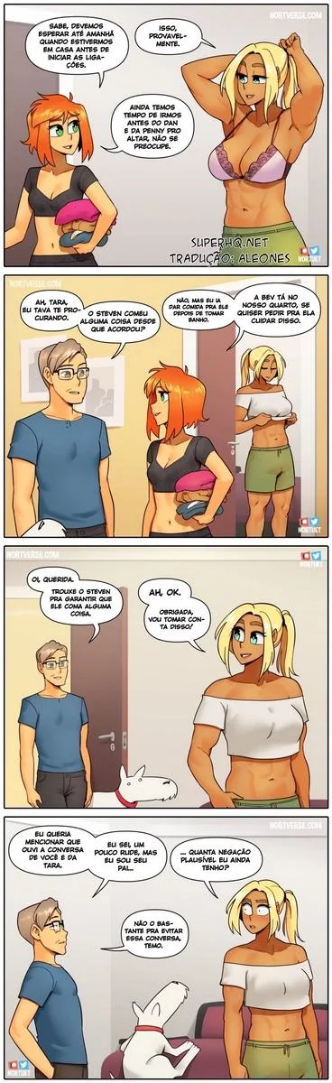 Piranhas Safadas: Beverly e Tara em Ação na HQ de Lesbicas Brasileiras Escandalosas" em HQ Brasileiro