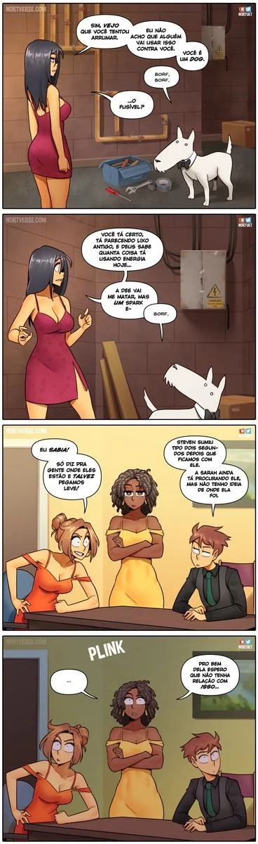 Piranhas Safadas: Beverly e Tara em Ação na HQ de Lesbicas Brasileiras Escandalosas" em HQ Brasileiro