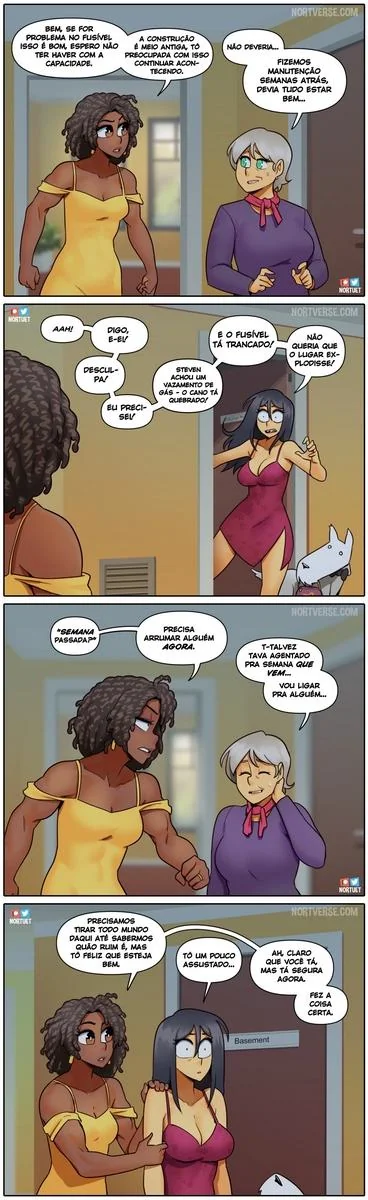 Piranhas Safadas: Beverly e Tara em Ação na HQ de Lesbicas Brasileiras Escandalosas" em HQ Brasileiro