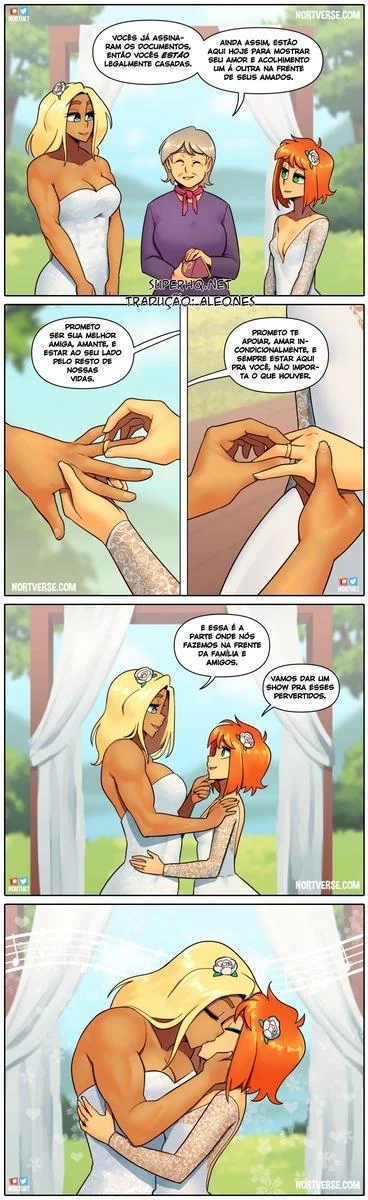 Piranhas Safadas: Beverly e Tara em Ação na HQ de Lesbicas Brasileiras Escandalosas" em HQ Brasileiro