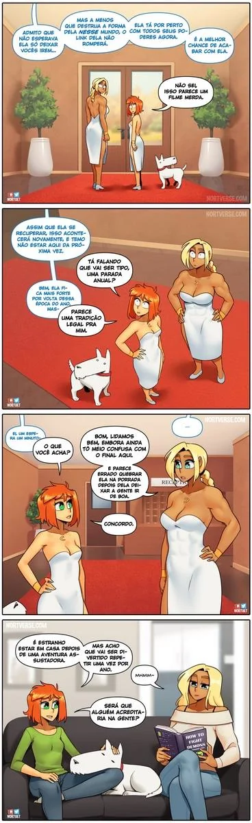 Piranhas Safadas: Beverly e Tara em Ação na HQ de Lesbicas Brasileiras Escandalosas" em HQ Brasileiro