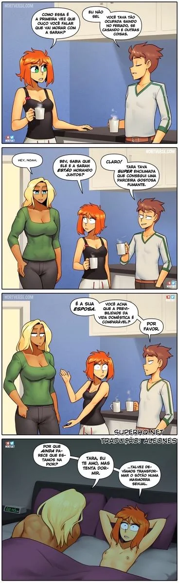 Piranhas Safadas: Beverly e Tara em Ação na HQ de Lesbicas Brasileiras Escandalosas" em HQ Brasileiro