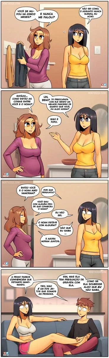 Piranhas Safadas: Beverly e Tara em Ação na HQ de Lesbicas Brasileiras Escandalosas" em HQ Brasileiro