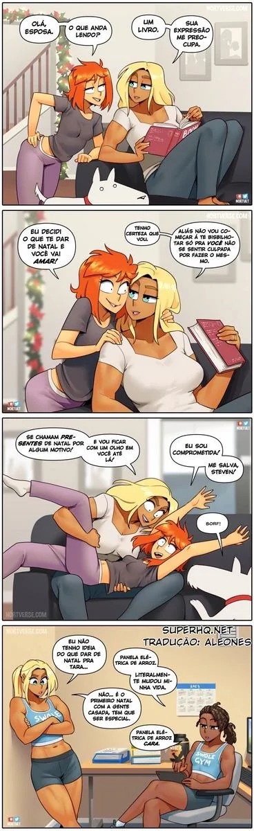 Piranhas Safadas: Beverly e Tara em Ação na HQ de Lesbicas Brasileiras Escandalosas" em HQ Brasileiro