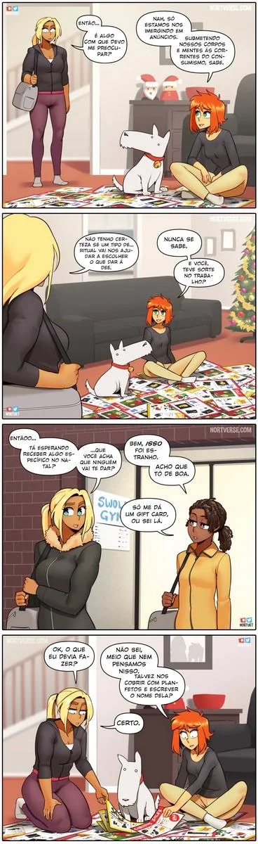 Piranhas Safadas: Beverly e Tara em Ação na HQ de Lesbicas Brasileiras Escandalosas" em HQ Brasileiro