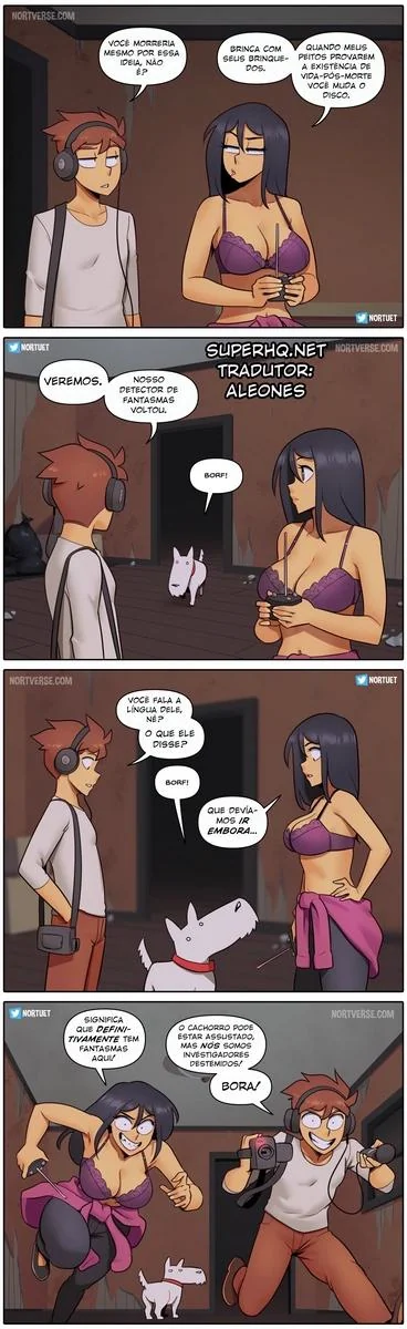 Piranhas Safadas: Beverly e Tara em Ação na HQ de Lesbicas Brasileiras Escandalosas" em HQ Brasileiro