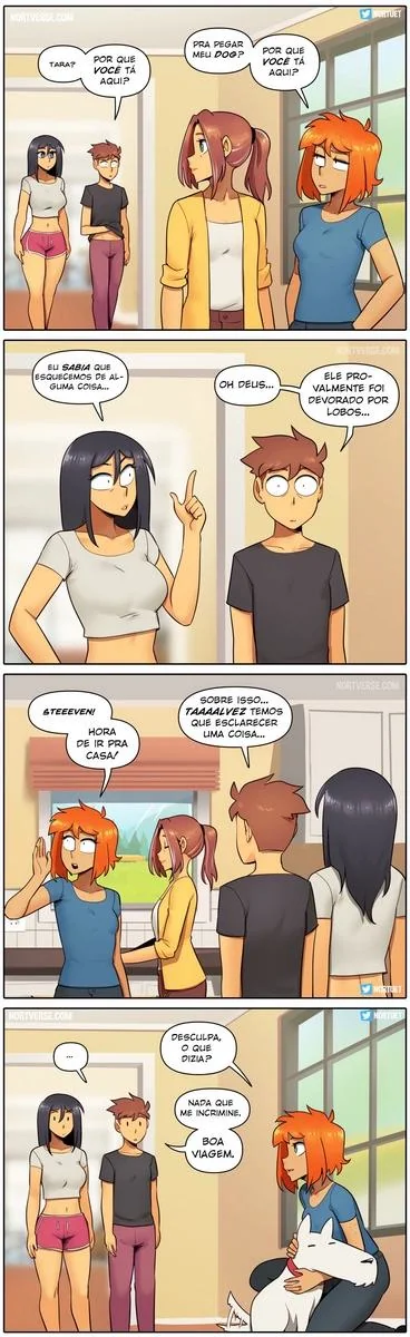 Piranhas Safadas: Beverly e Tara em Ação na HQ de Lesbicas Brasileiras Escandalosas" em HQ Brasileiro