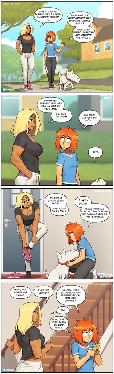 Piranhas Safadas: Beverly e Tara em Ação na HQ de Lesbicas Brasileiras Escandalosas" em HQ Brasileiro