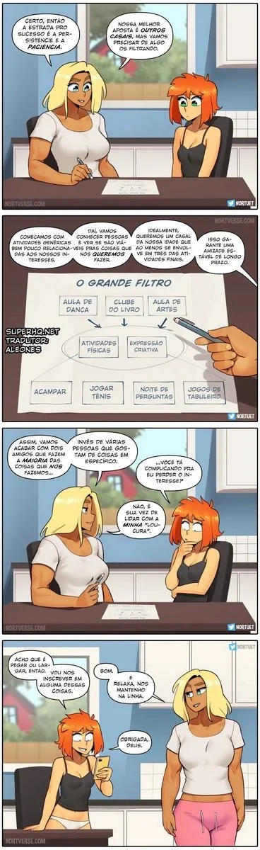 Piranhas Safadas: Beverly e Tara em Ação na HQ de Lesbicas Brasileiras Escandalosas" em HQ Brasileiro