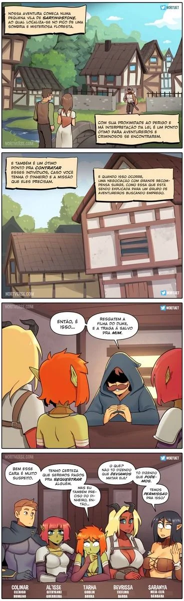 Piranhas Safadas: Beverly e Tara em Ação na HQ de Lesbicas Brasileiras Escandalosas" em HQ Brasileiro