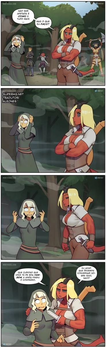 Piranhas Safadas: Beverly e Tara em Ação na HQ de Lesbicas Brasileiras Escandalosas" em HQ Brasileiro