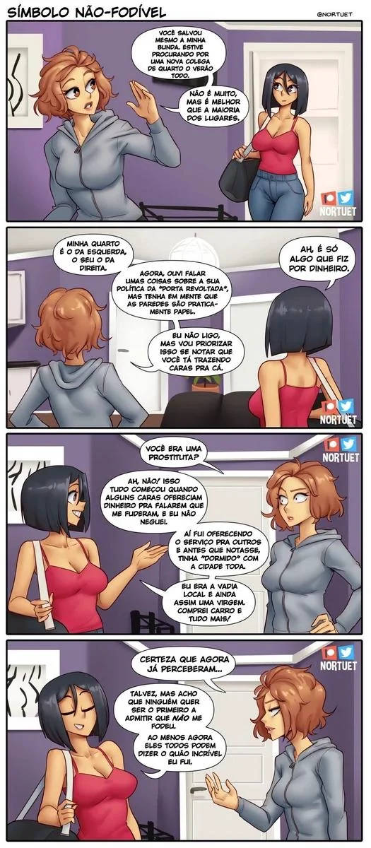 Piranhas Safadas: Beverly e Tara em Ação na HQ de Lesbicas Brasileiras Escandalosas" em HQ Brasileiro