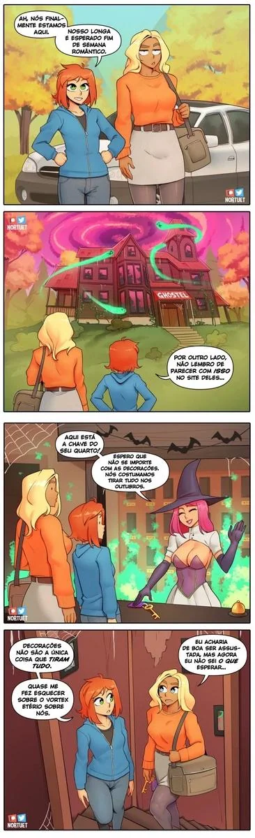 Piranhas Safadas: Beverly e Tara em Ação na HQ de Lesbicas Brasileiras Escandalosas" em HQ Brasileiro