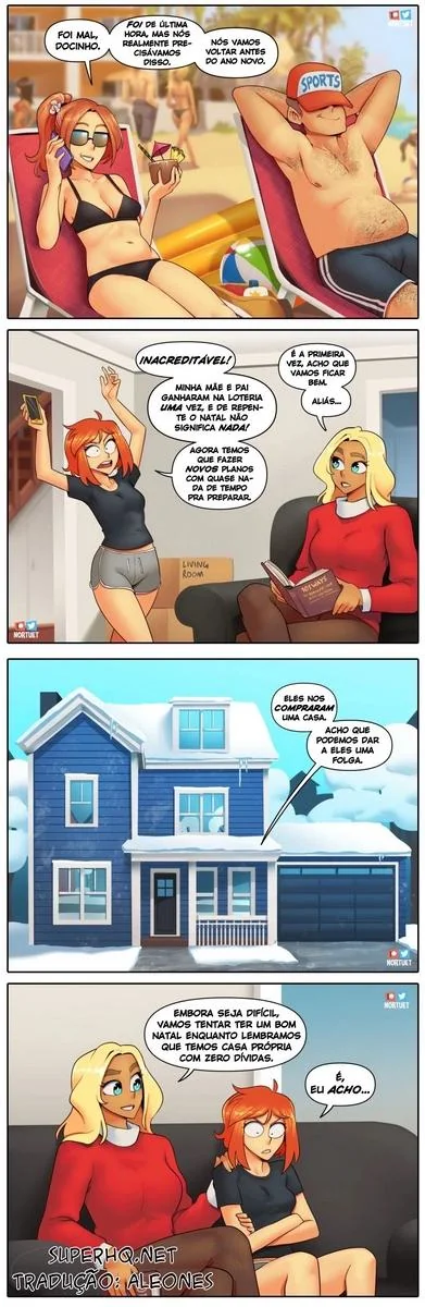 Piranhas Safadas: Beverly e Tara em Ação na HQ de Lesbicas Brasileiras Escandalosas" em HQ Brasileiro