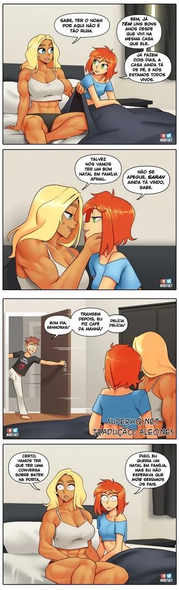 Piranhas Safadas: Beverly e Tara em Ação na HQ de Lesbicas Brasileiras Escandalosas" em HQ Brasileiro