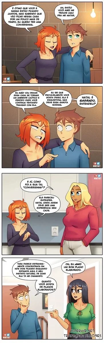 Piranhas Safadas: Beverly e Tara em Ação na HQ de Lesbicas Brasileiras Escandalosas" em HQ Brasileiro