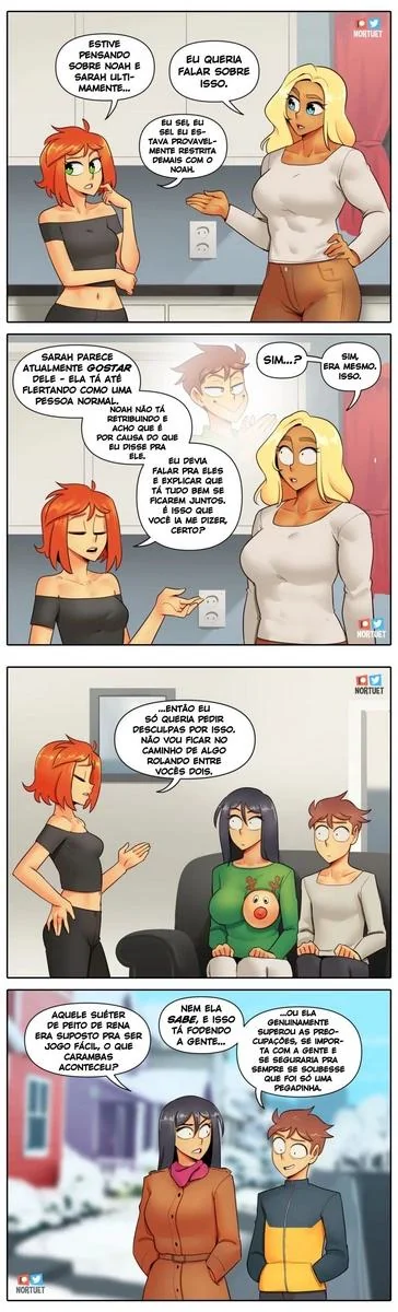 Piranhas Safadas: Beverly e Tara em Ação na HQ de Lesbicas Brasileiras Escandalosas" em HQ Brasileiro