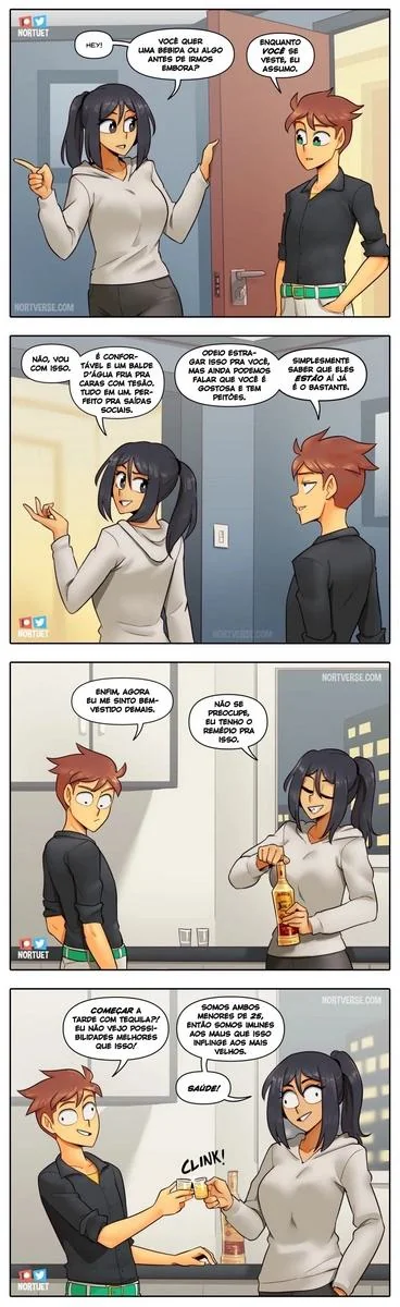 Piranhas Safadas: Beverly e Tara em Ação na HQ de Lesbicas Brasileiras Escandalosas" em HQ Brasileiro