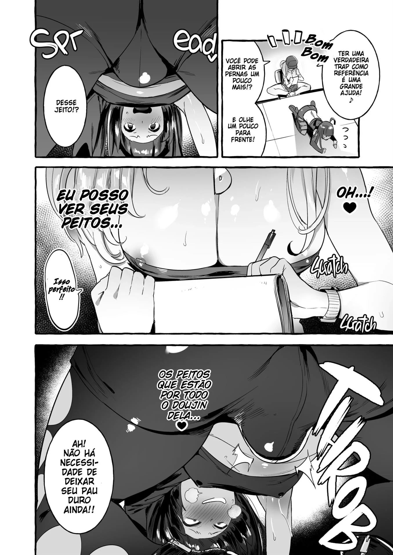 Piranhas Safadas: Inspirando-se com Putaria de Futanaris em Hentai HQ Brasileiro