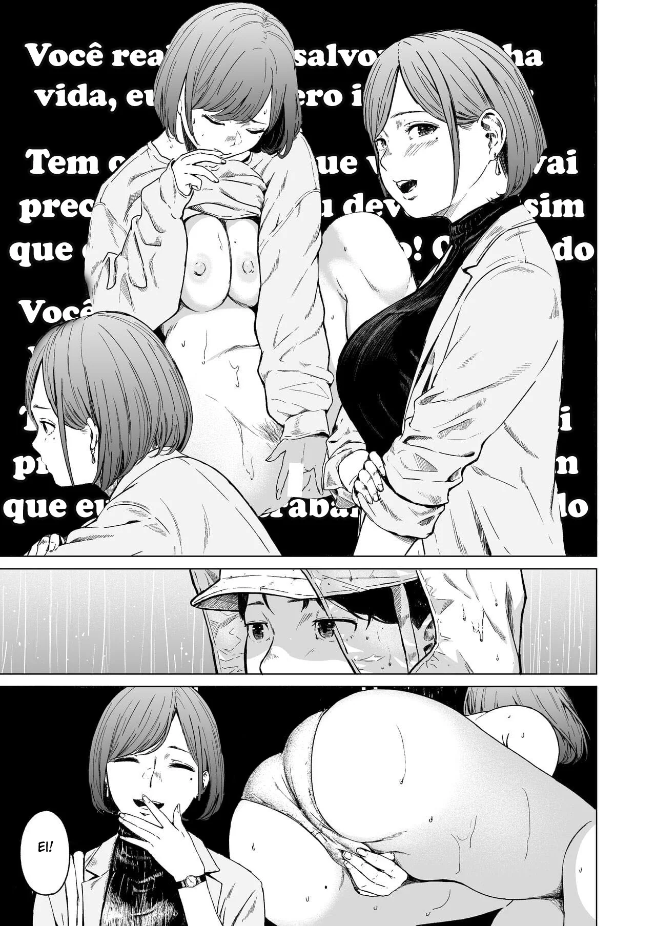 Piranhas Safadas se Entregam às Tentadoras Pirocas em HQ Brasileiro de Hentai