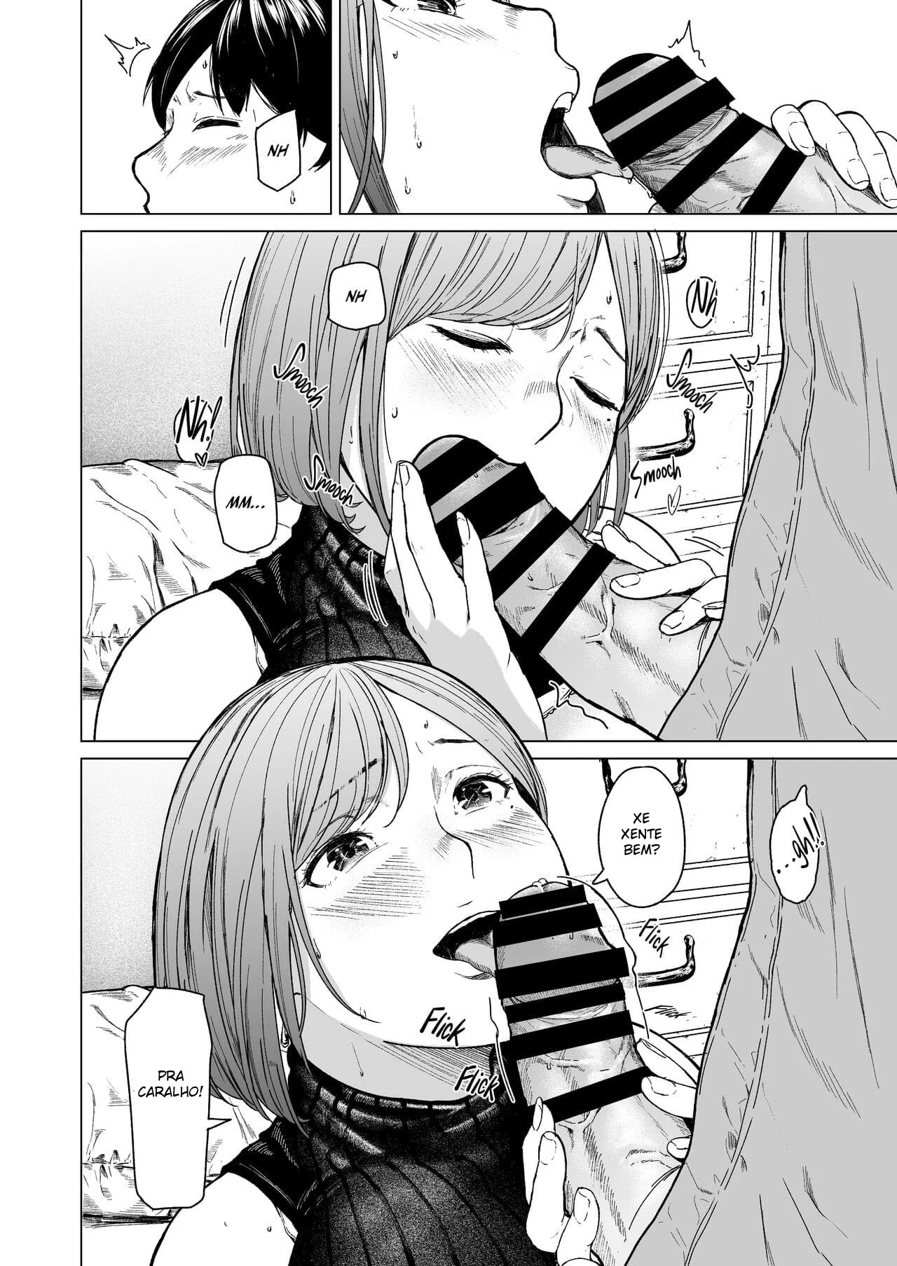 Piranhas Safadas se Entregam às Tentadoras Pirocas em HQ Brasileiro de Hentai