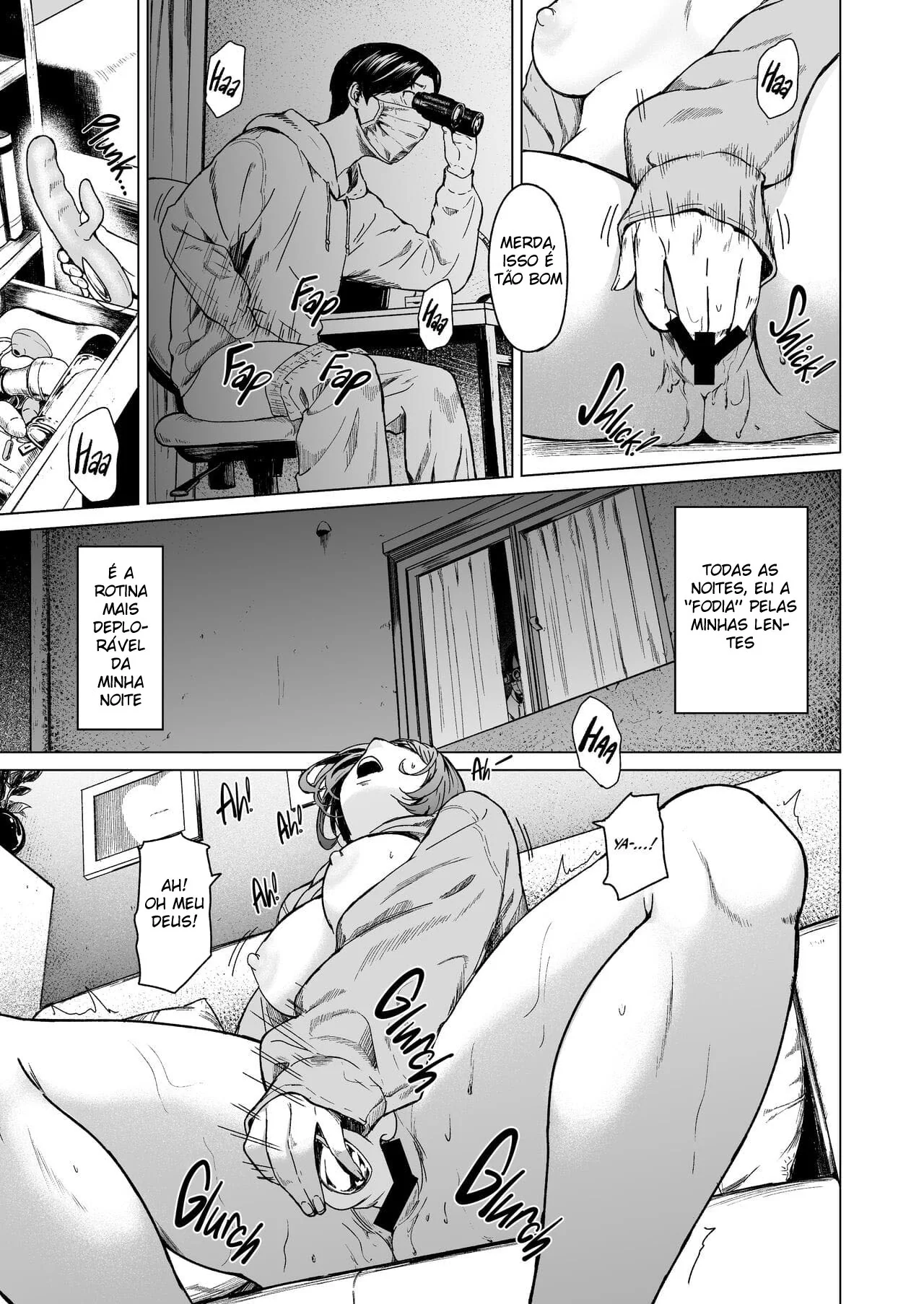 Piranhas Safadas se Entregam às Tentadoras Pirocas em HQ Brasileiro de Hentai