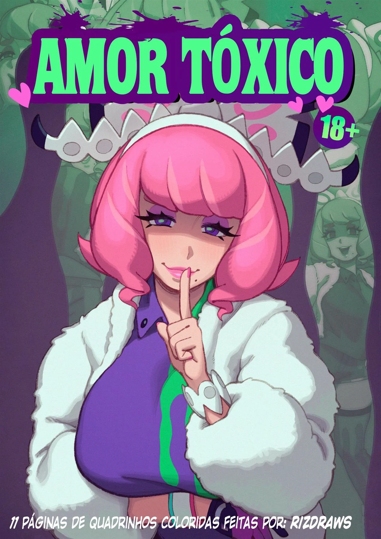 Pokémon Hentai: Klara e a Piroca Gigante - Em HQ Brasileiro