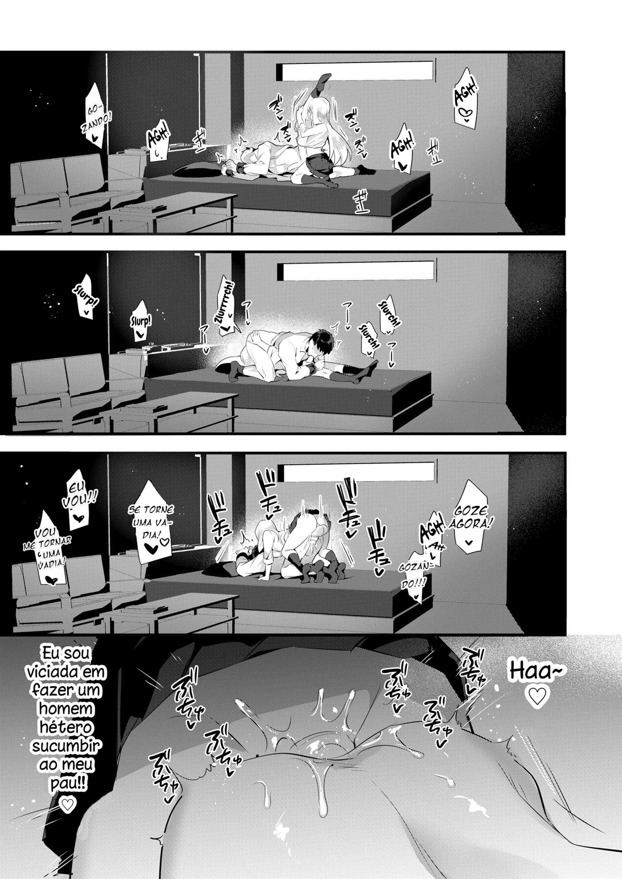 Professora Piranha: A Descoberta da Buceta Molhada em HQ Brasileiro