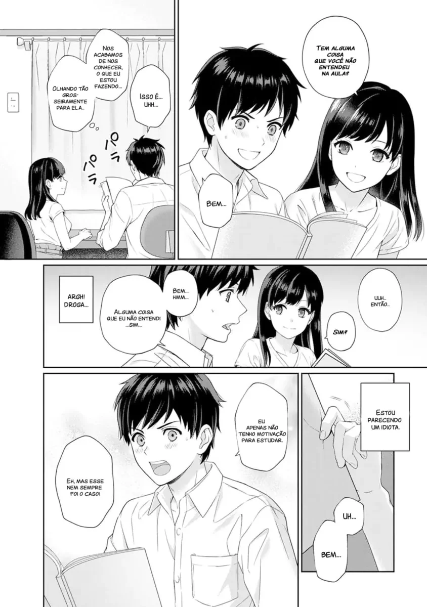 Professora Piranha Dando a Buceta para seu Aluno Dotado em Hentai HQ