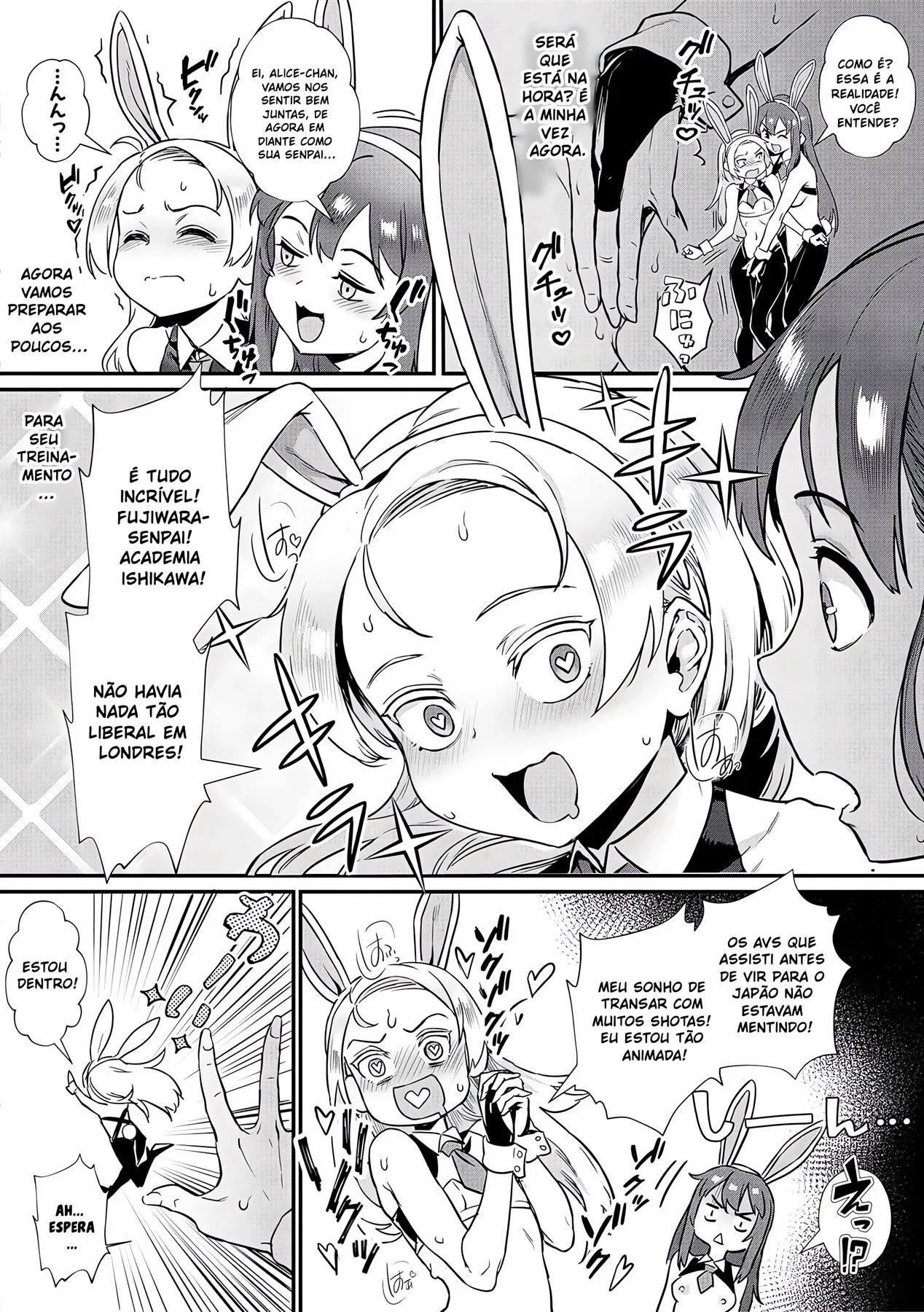 Professora safada dá aula de sexo para alunos tarados - Em Hentai HQ Brasileiro