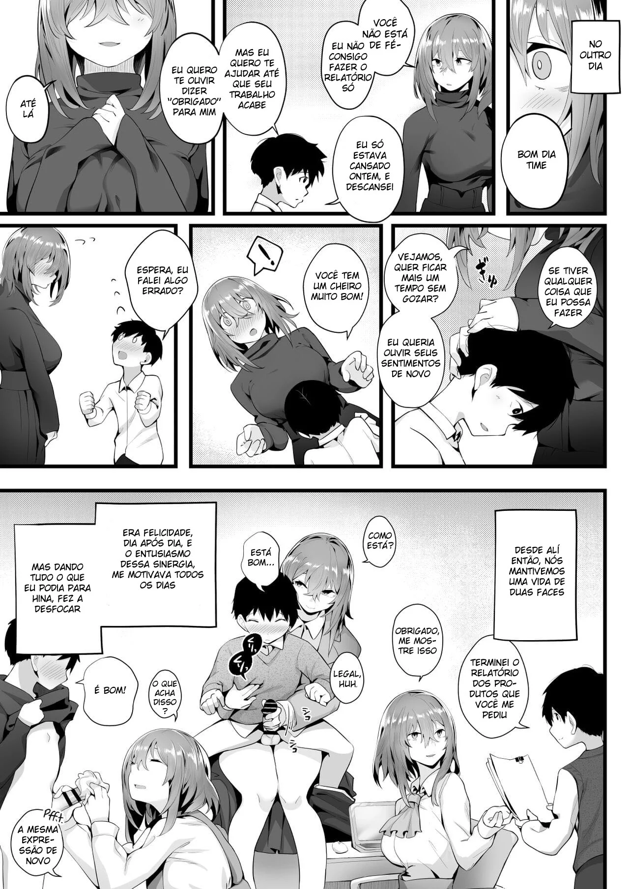 Propostas Criativas e Safadas na Naitou Aikou" em HQ Brasileiro