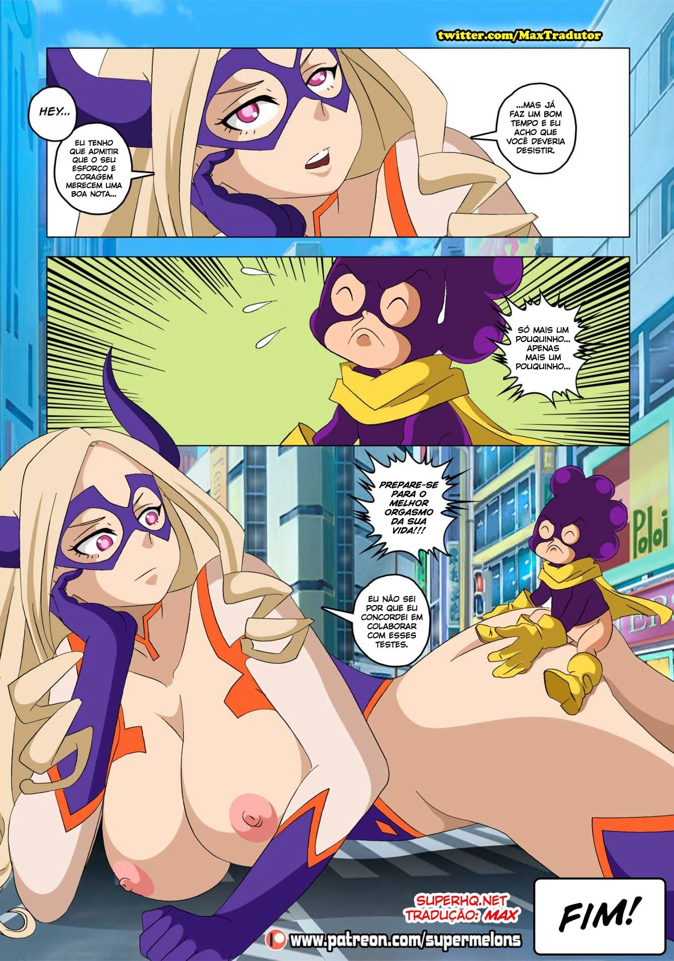 Prova Final: Professores Safados Dão Lição de Piroca para Alunos Tarados em Boku No Hero Hentai HQ Brasileiro