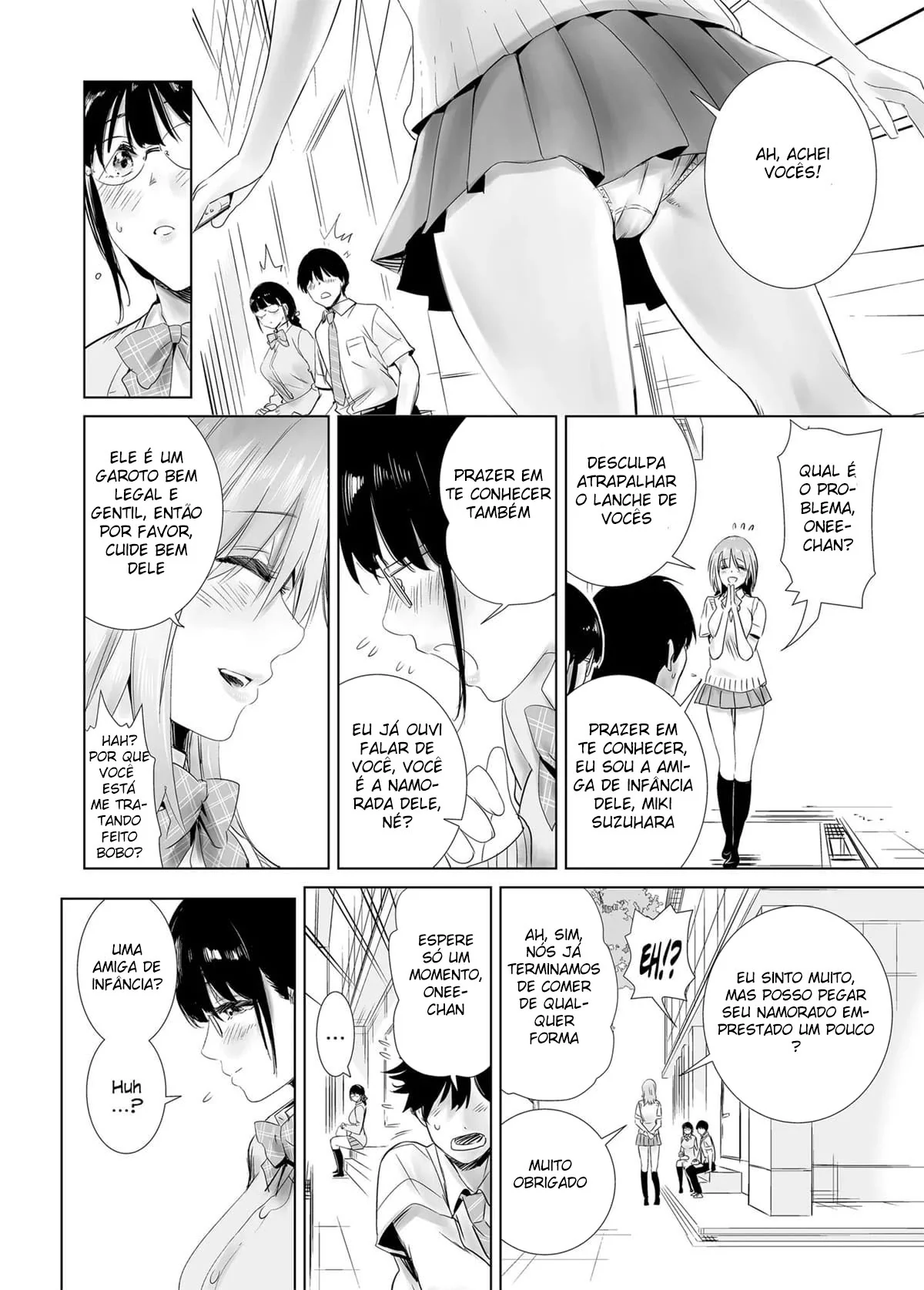 Reencontro Picante: A Piranha da Ex-Namorada na Casa do Yu" em HQ Brasileiro