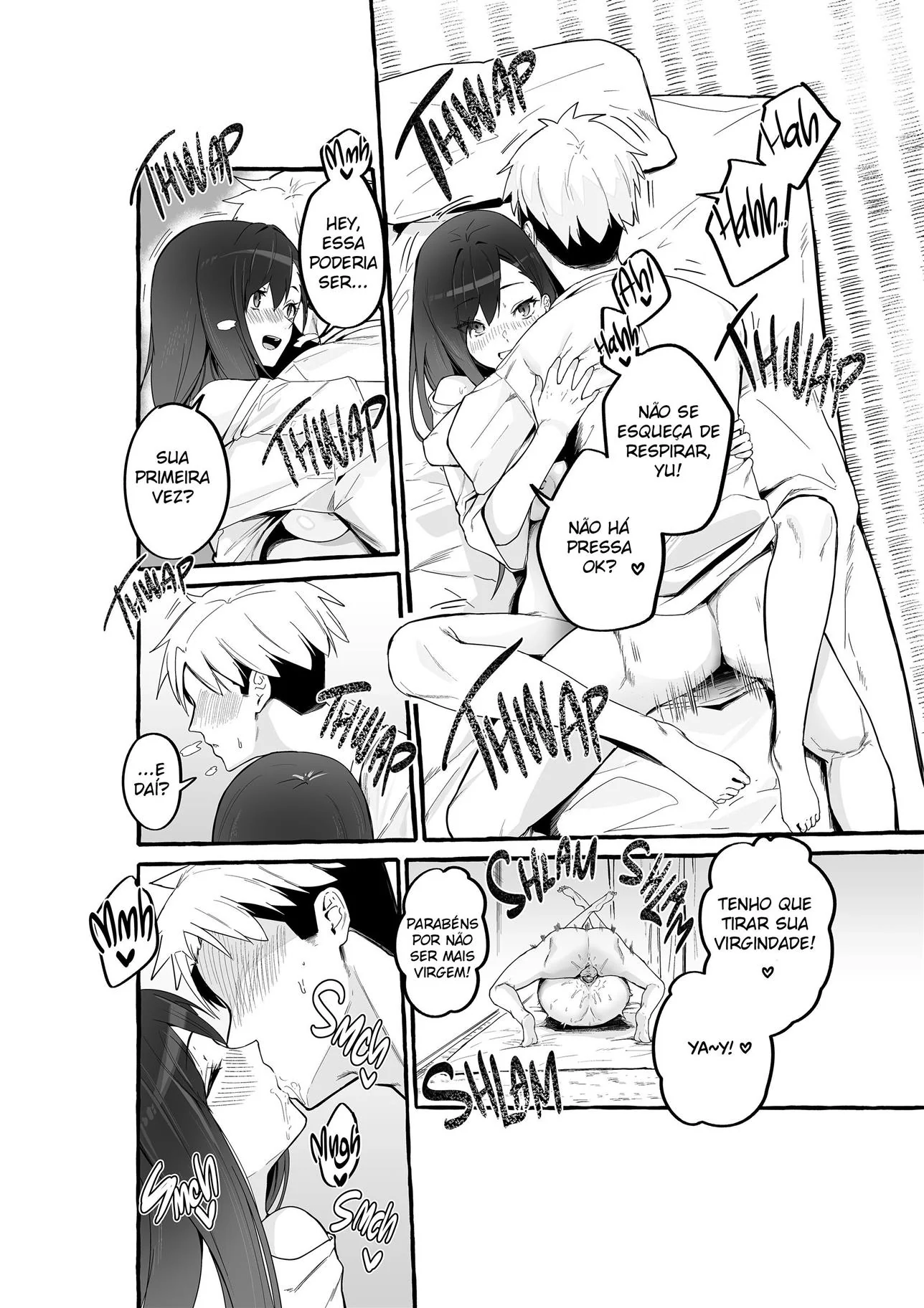 Reencontro Picante: A Piranha da Ex-Namorada na Casa do Yu" em HQ Brasileiro