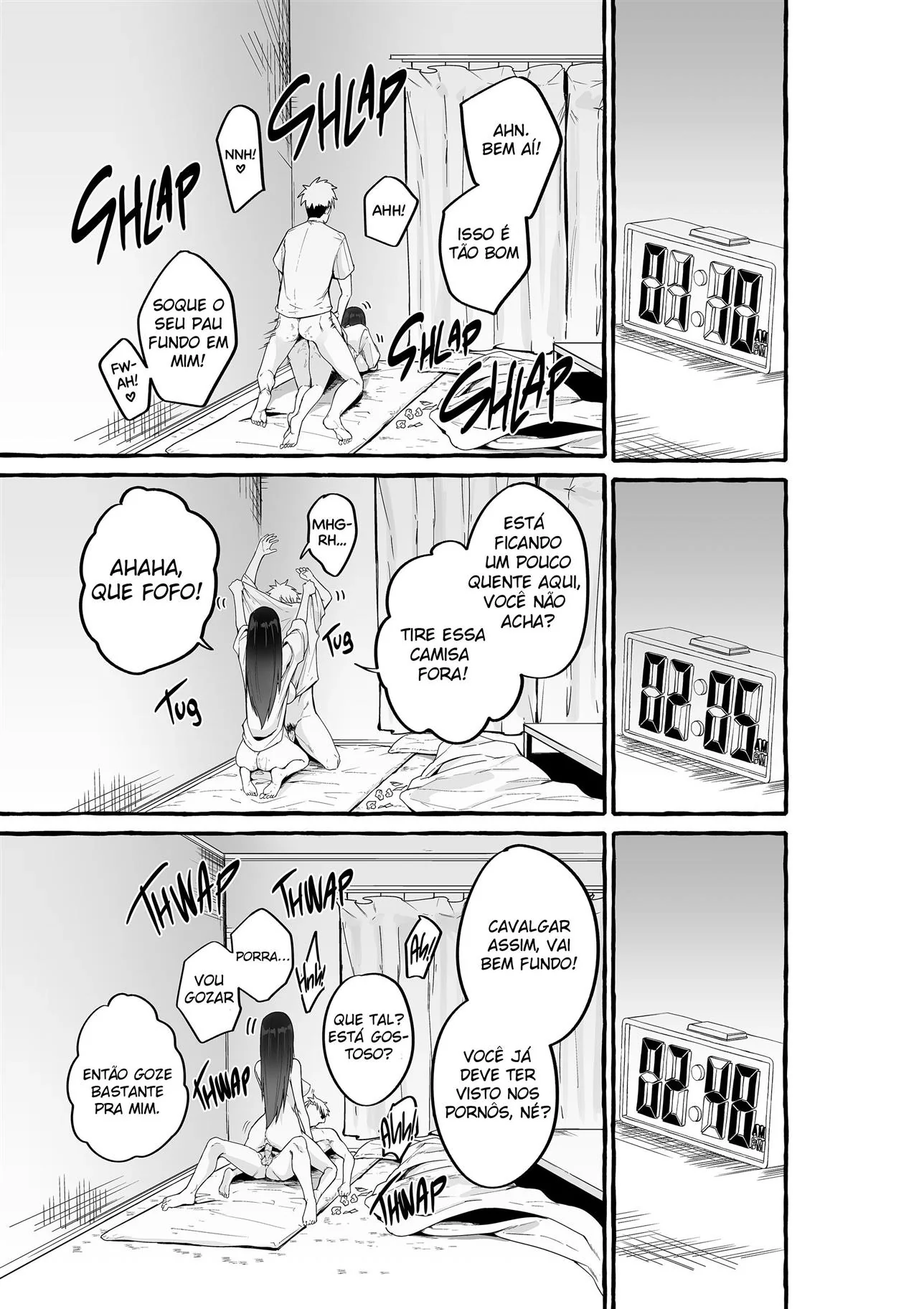 Reencontro Picante: A Piranha da Ex-Namorada na Casa do Yu" em HQ Brasileiro