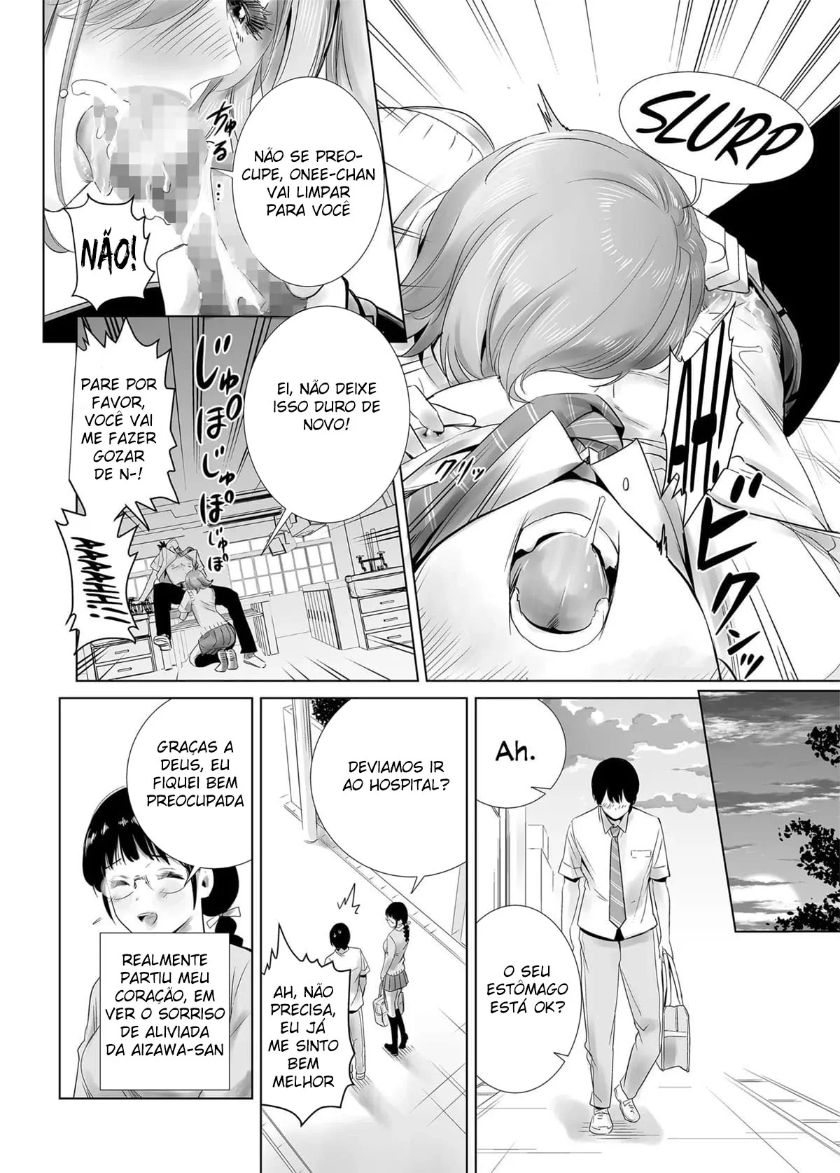 Reencontro Picante: A Piranha da Ex-Namorada na Casa do Yu" em HQ Brasileiro