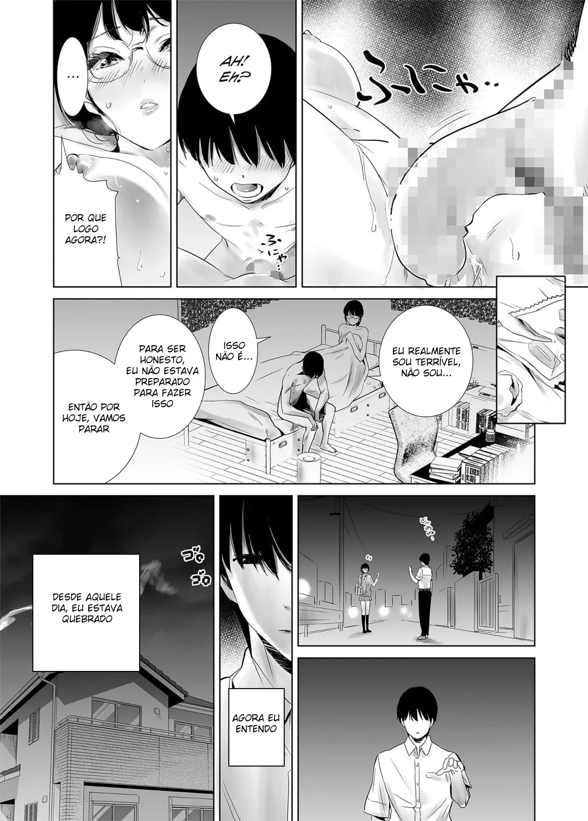 Reencontro Picante: A Piranha da Ex-Namorada na Casa do Yu" em HQ Brasileiro